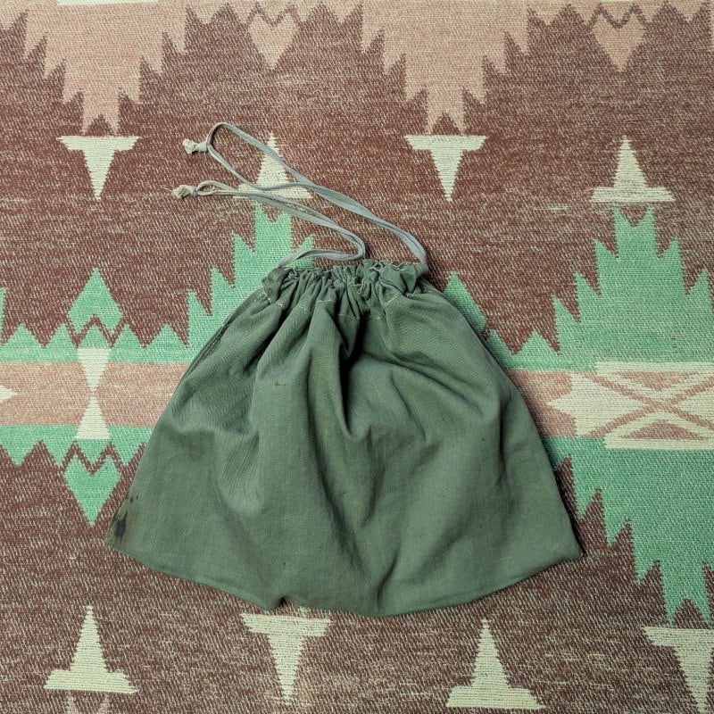 WW2 40s AMERICAN RED CROSS HBT Apron Ditty Bag | Wonder Wear