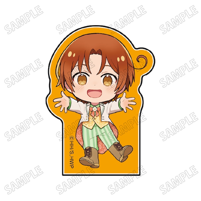 アニメ「ヘタリア World★Stars」 ミニキャラアクリルブロック【フラワーパレードver.】①イタリア