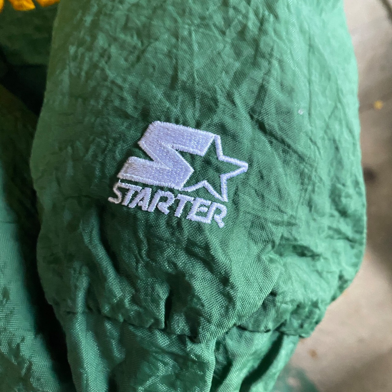 90年代 NFL PACKERS パッカーズ 刺繍 中綿 スタジャン ナイロン 