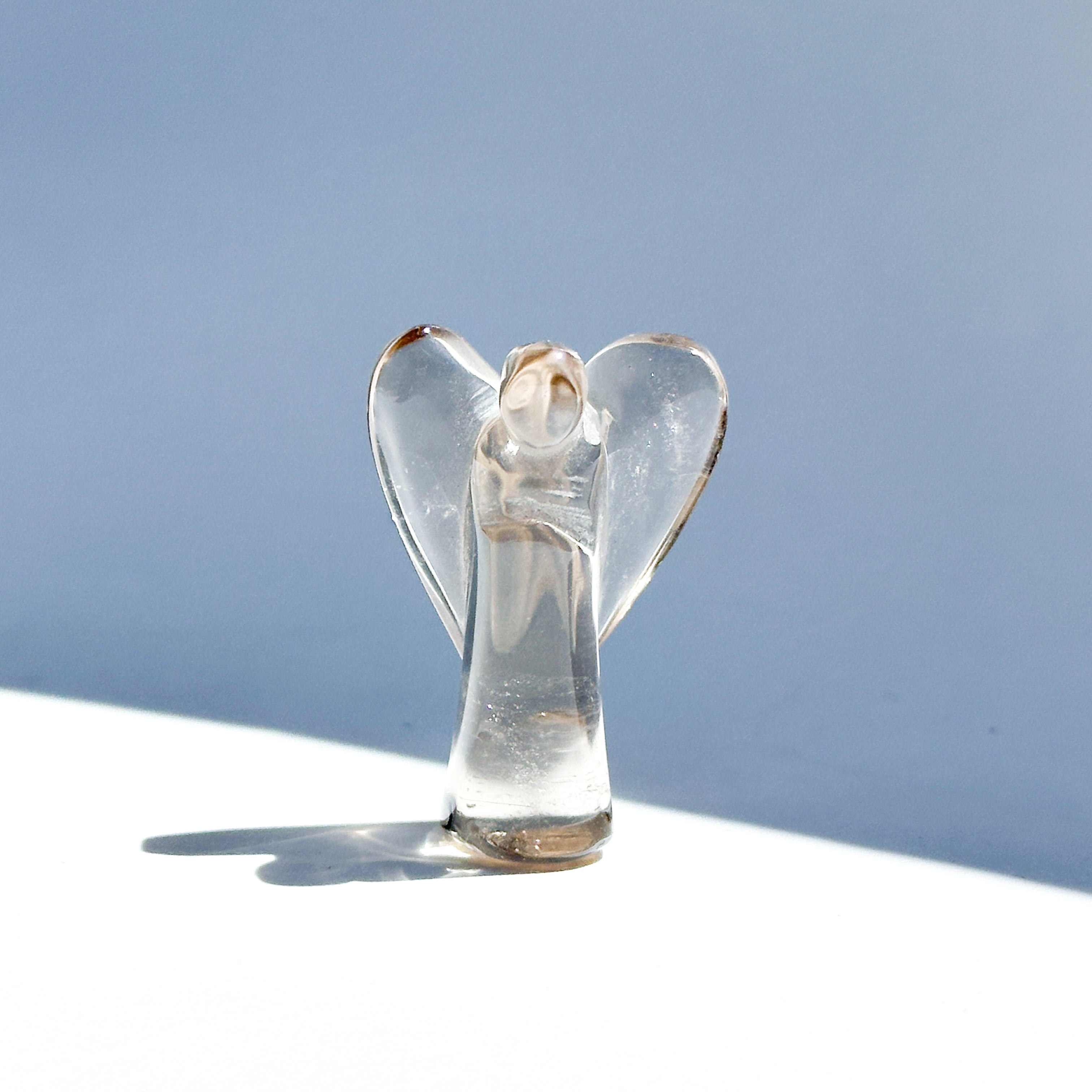 スモーキークォーツ ミニミニエンジェル81◇ Smoky Quartz Angel ◇天然石・鉱物・パワーストーン・インテリア