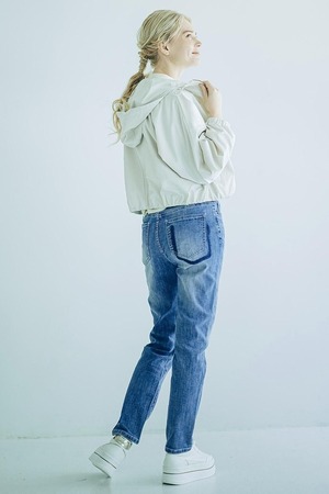 INDIMARK インディマーク ジーンズ レディース デニム ニューボーイフレンドデニム ユーズド WJ205