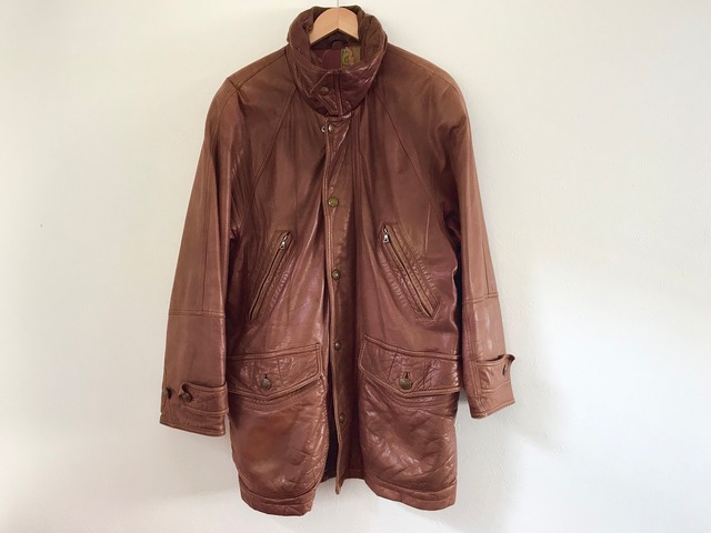 Warm company leather jacket MADE IN ITALY