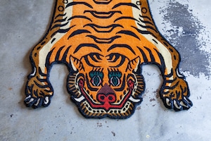 Tibetan Tiger Rug 《Mサイズ•ウール040》チベタンタイガーラグ