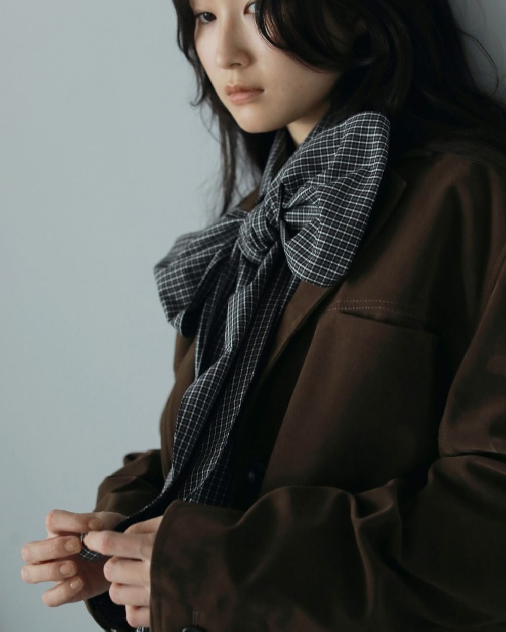anuke 】Volume Ribbon Shirts | valance 福井｜レディース セレクト