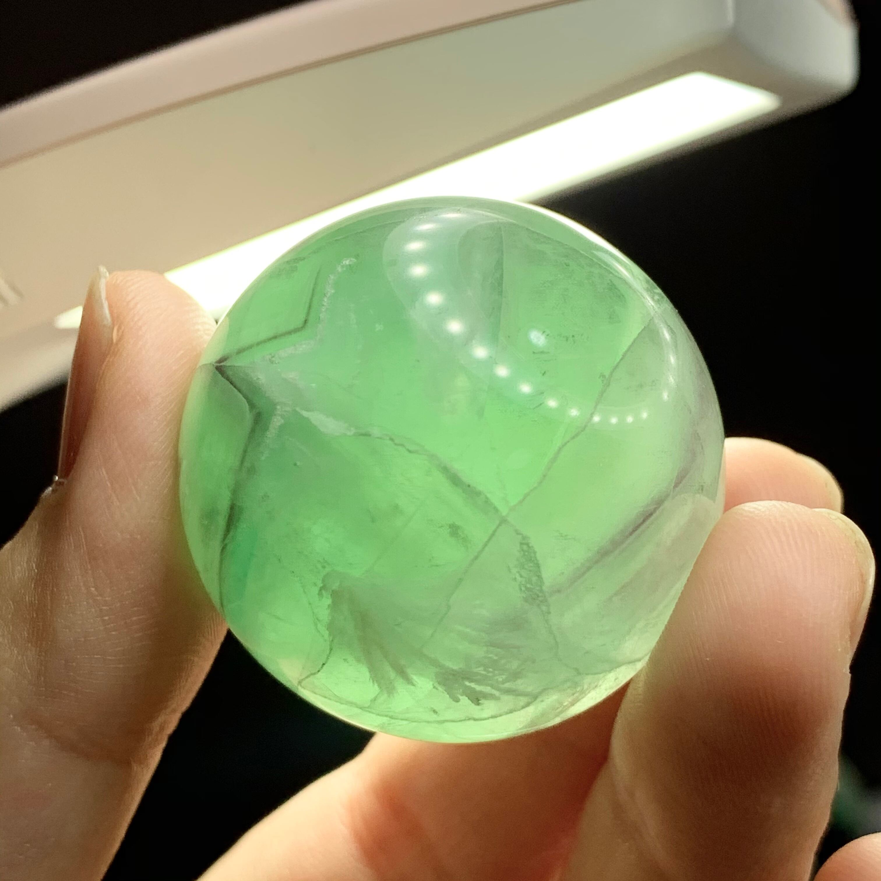 15.エンジェルフェザーフローライトスフィア | Naturaltreasure