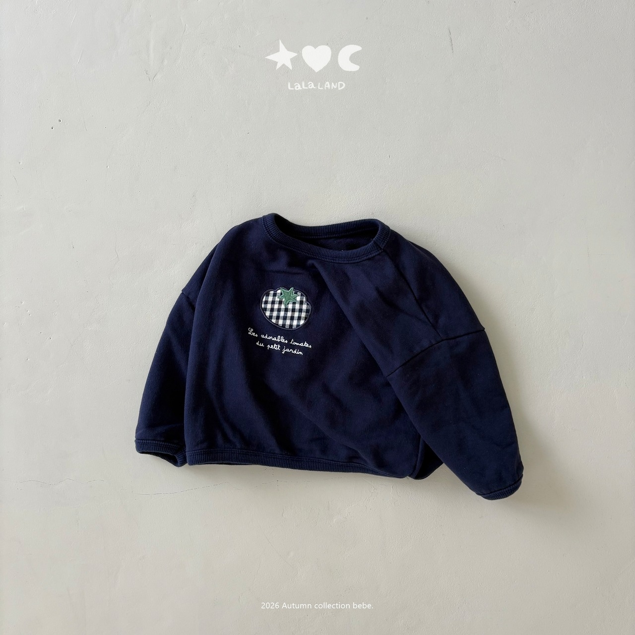 韓国子供服 / LALALAND / 26Autumn / ベベトマト ラッパTシャツ / 秋服 / ベビー *6M~18M*