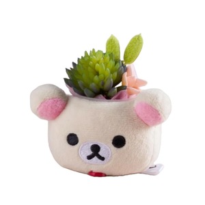 【新着特価】リラックマぬいぐるみPOT 3種 【フェイクグリーン】 (コリラックマ)