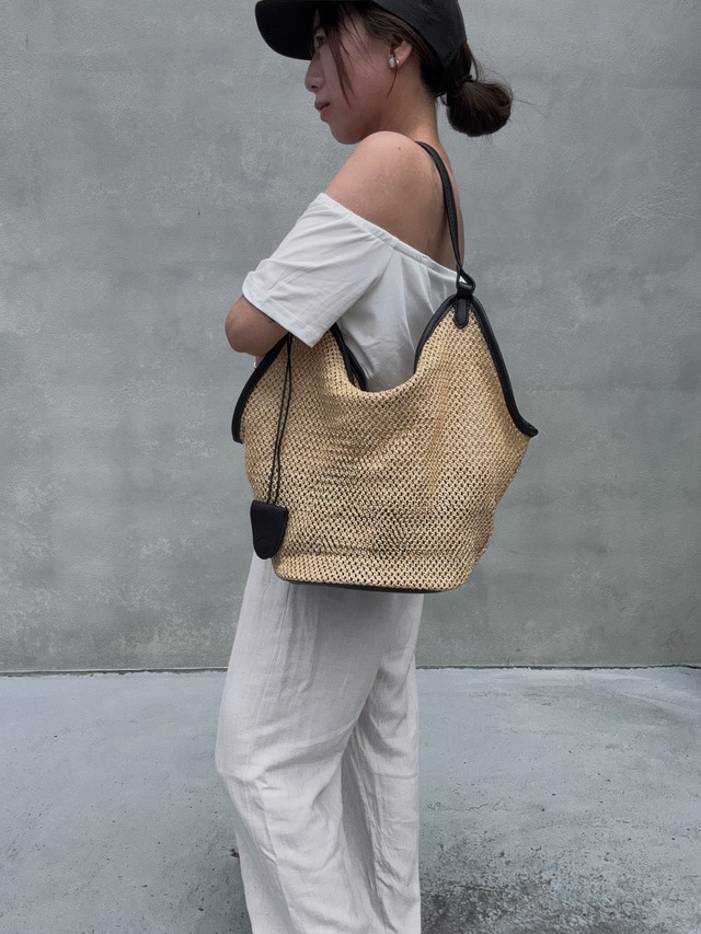 Paper rattan Tr bag
