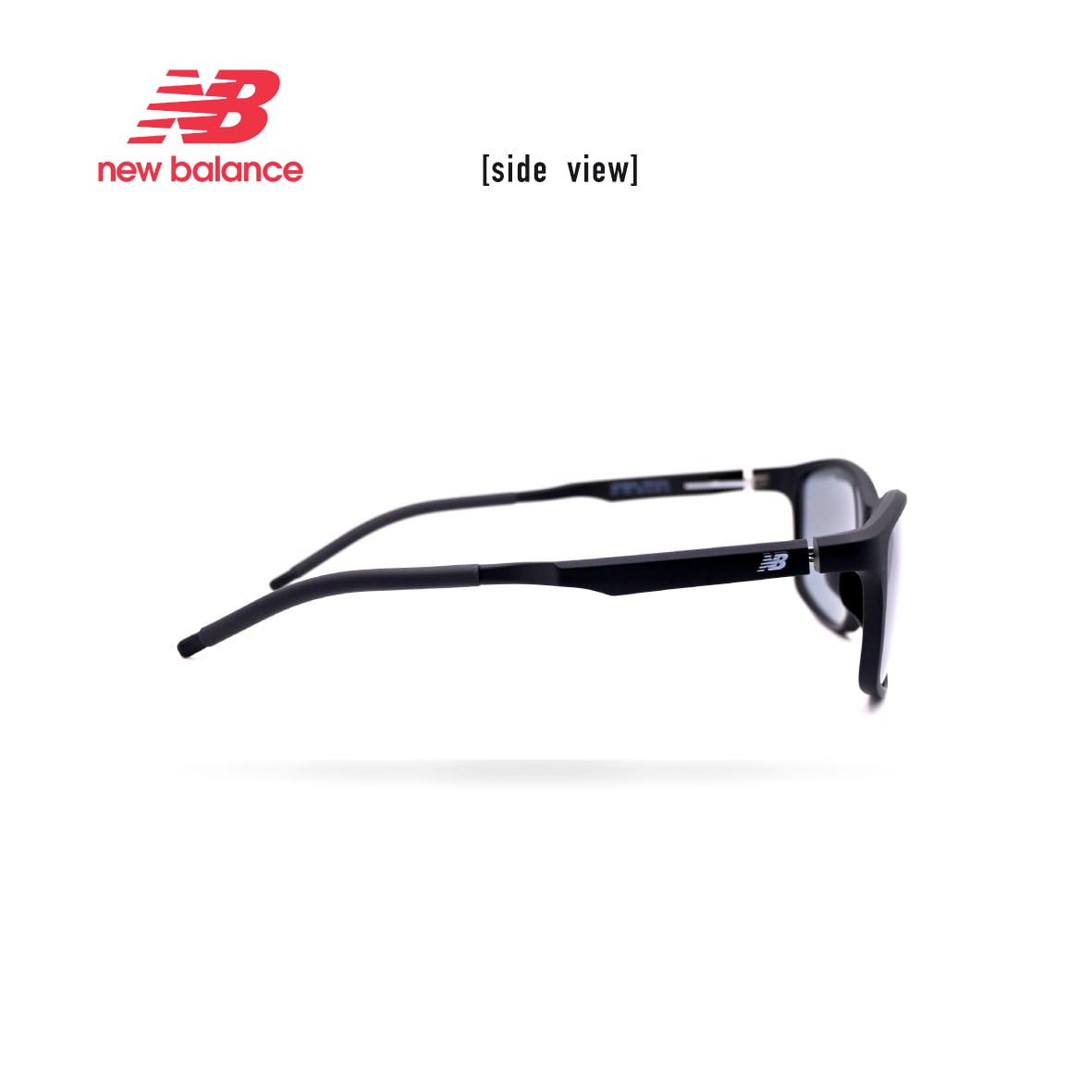 new balance/ 偏光サングラス：NB8103 C01/ マットブラック-ライト