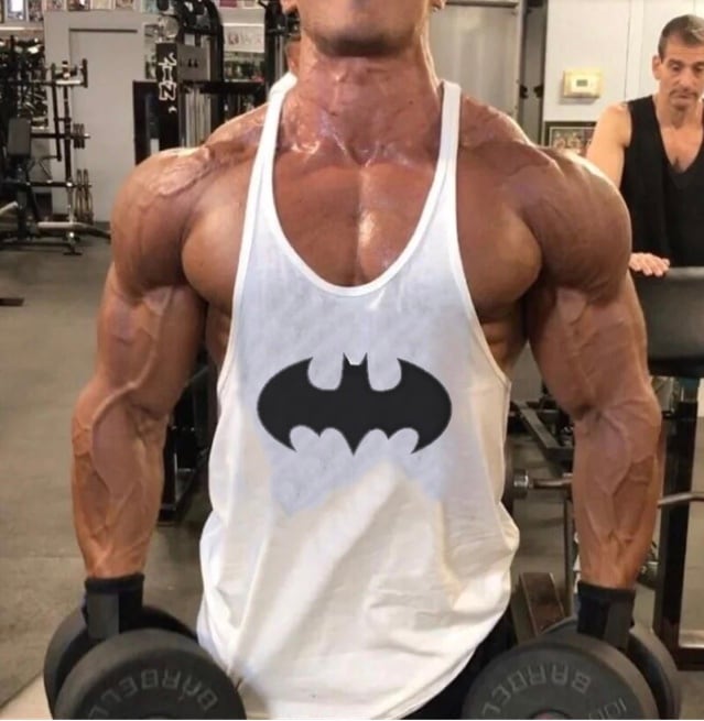 MARVEL HERO】BATMAN バットマン タンクトップ/筋トレ/スポーツ/ウェア