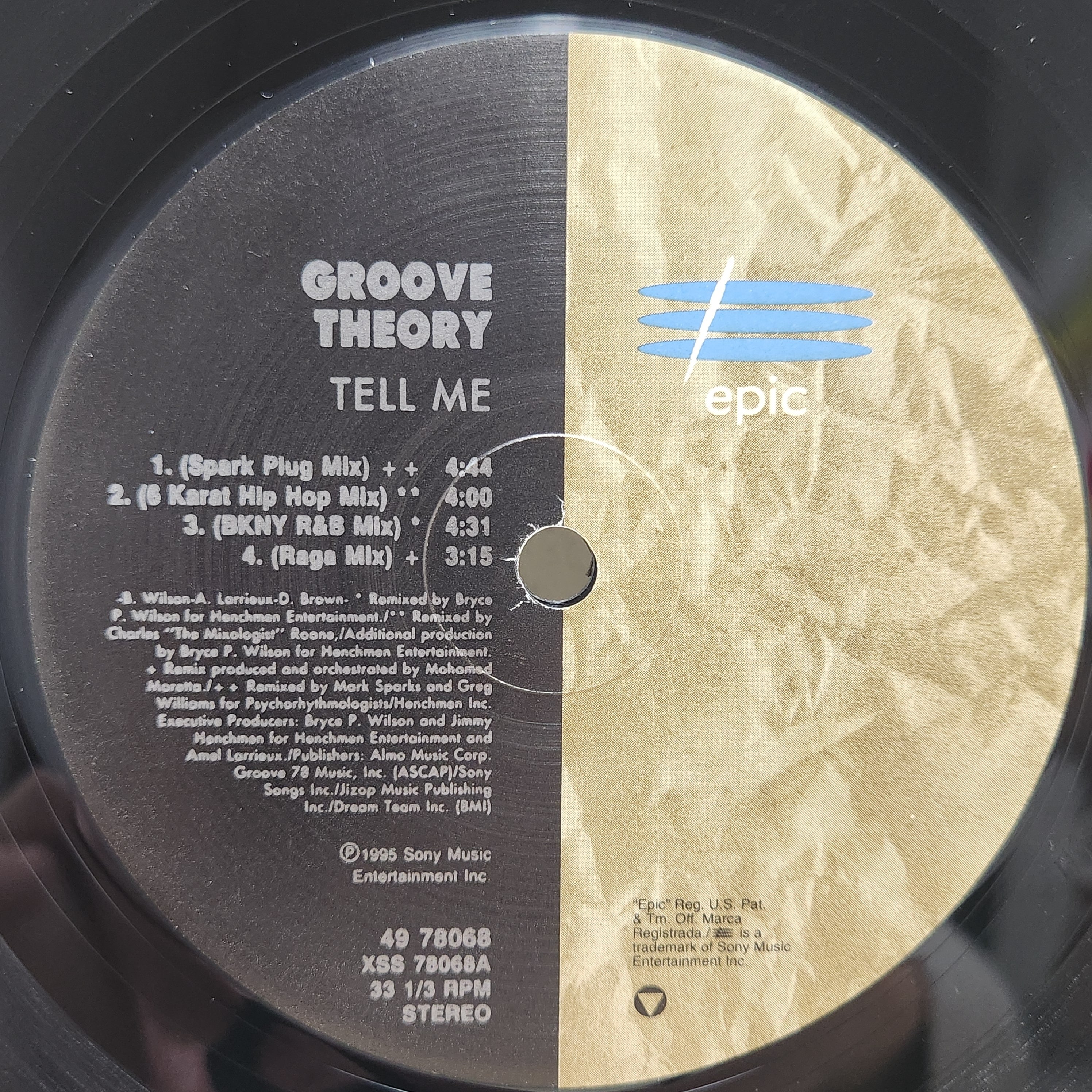 Groove Theory / Tell Me (The Remixes) [49 78068] - 画像3