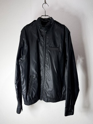 80s nylon stand collar jacket