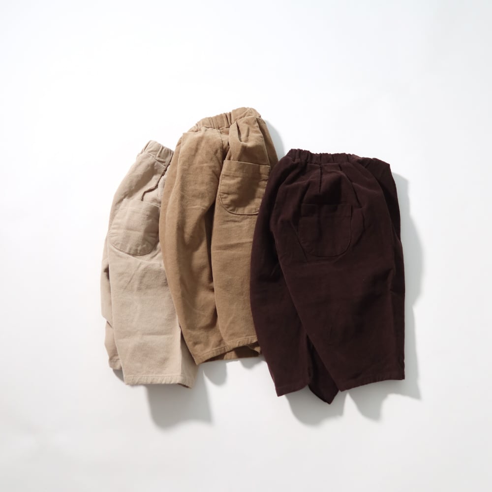 コーデュロイフィンガーパンツ