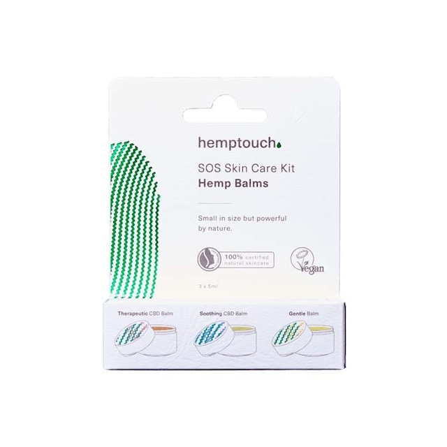 <hemptouch>ミニスキンバームキット / SOS Skin Care Kit Hemp Balms