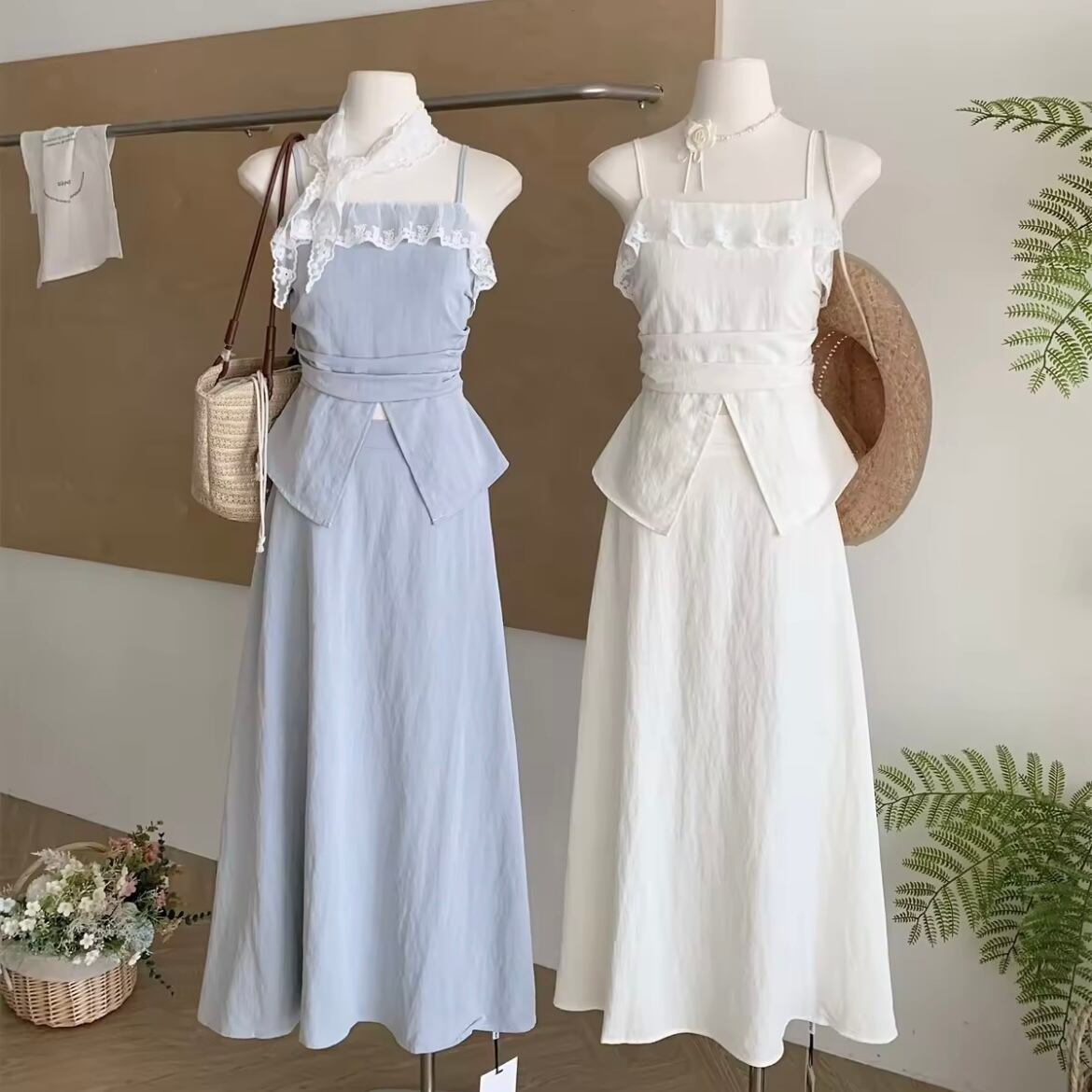 french chic camisole dress