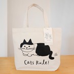 トートバッグ[前髪猫] S ナチュラル