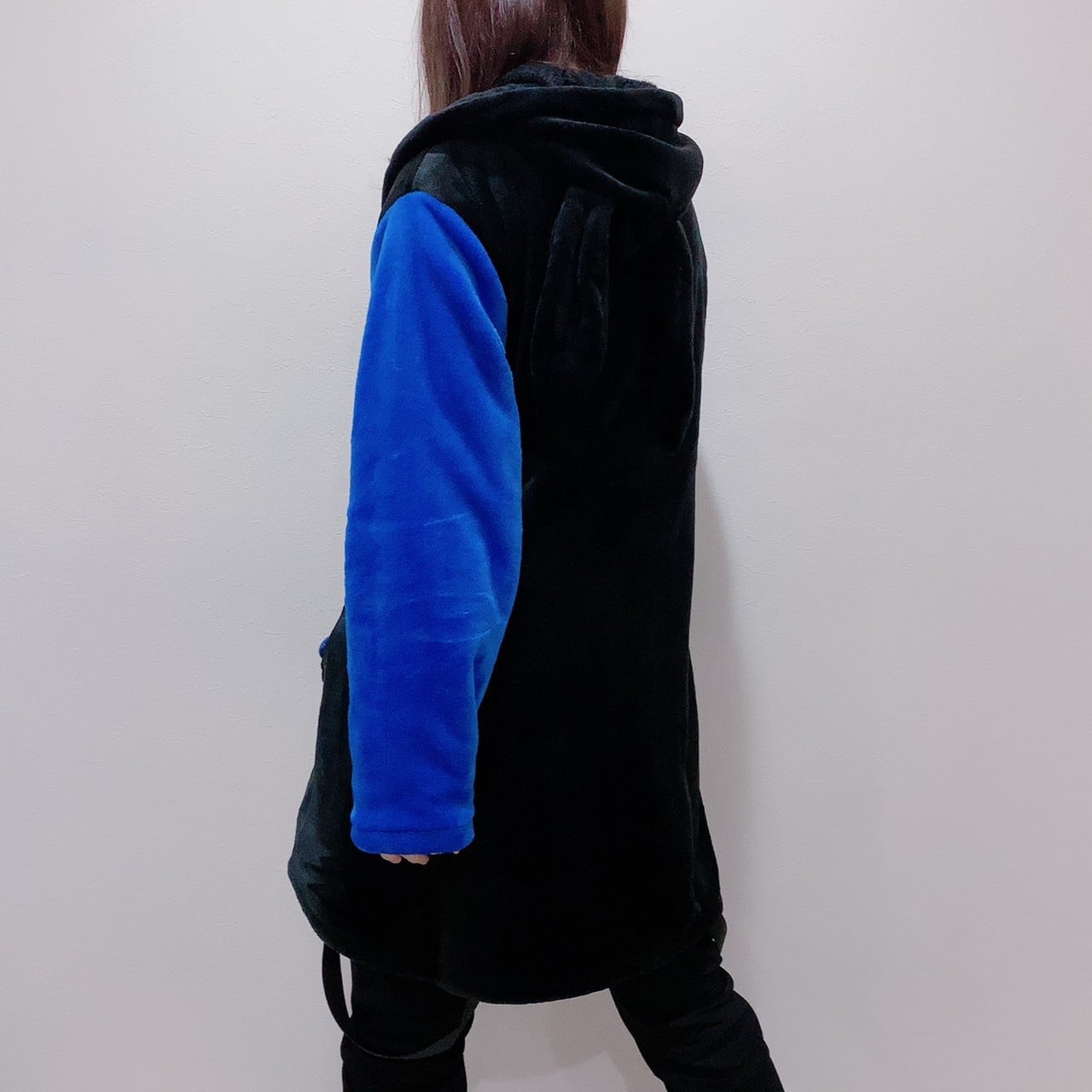 うさ耳付きふわふわ防寒RABBIT PARKA【 BLUE】 | NIER CLOTHING