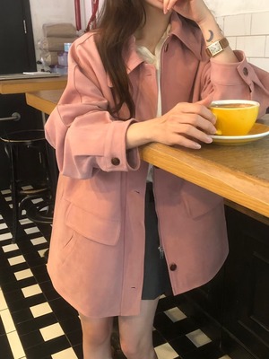 (予約)Objet / Mote Suede Work Jacket / 2color