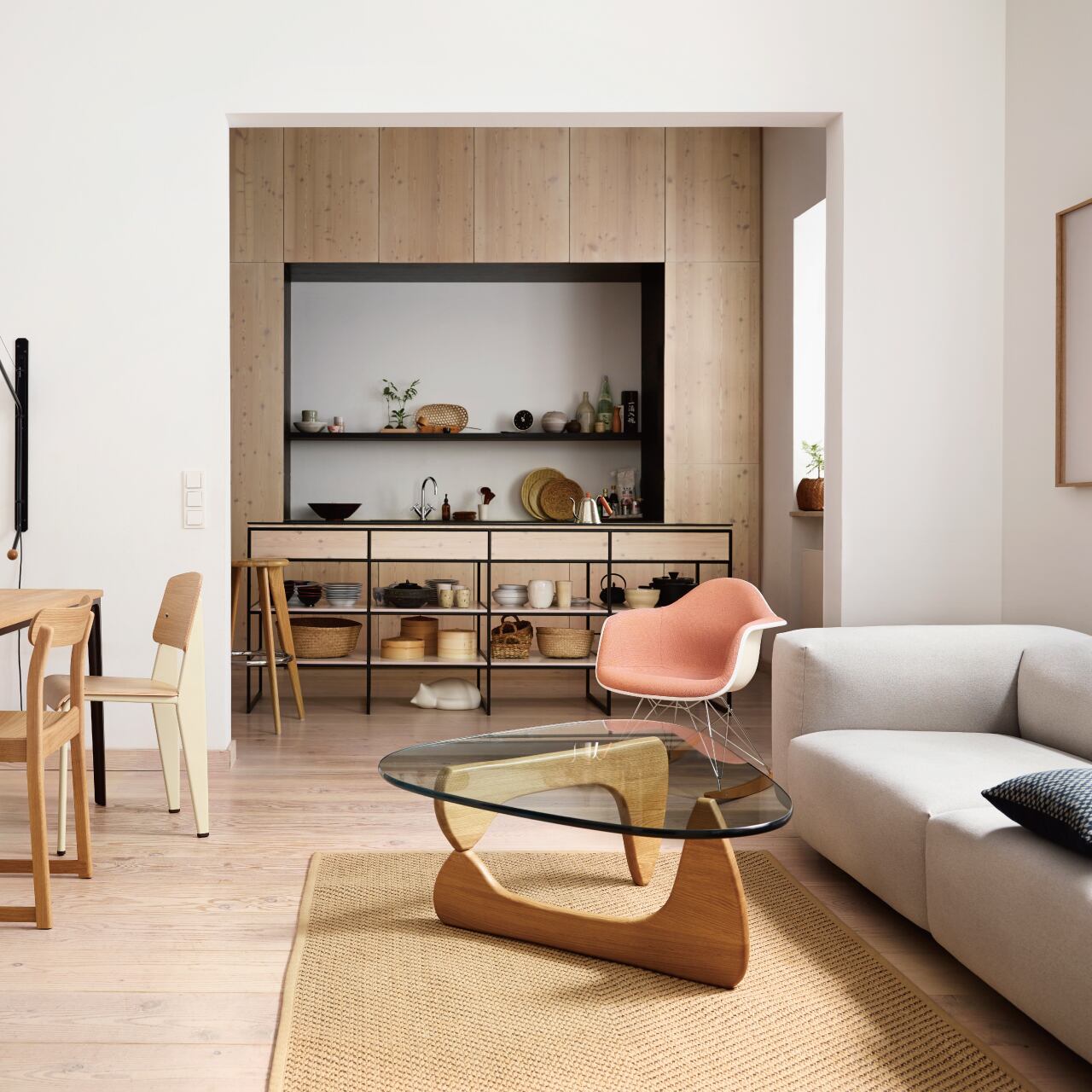 日本50台限定】コーヒー テーブル / オーク / イサム・ノグチ / Vitra