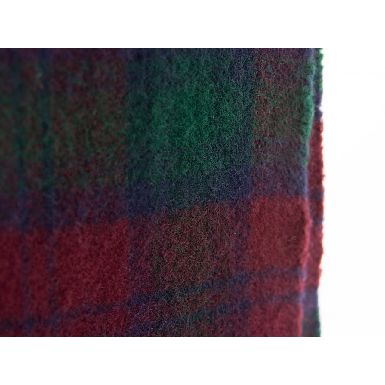 ブルックスブラザーズ チェック ラムウール100% マフラー スコットランド製 MURRAY BROTHERS】Woven in Scotland 100% Lambswool Check