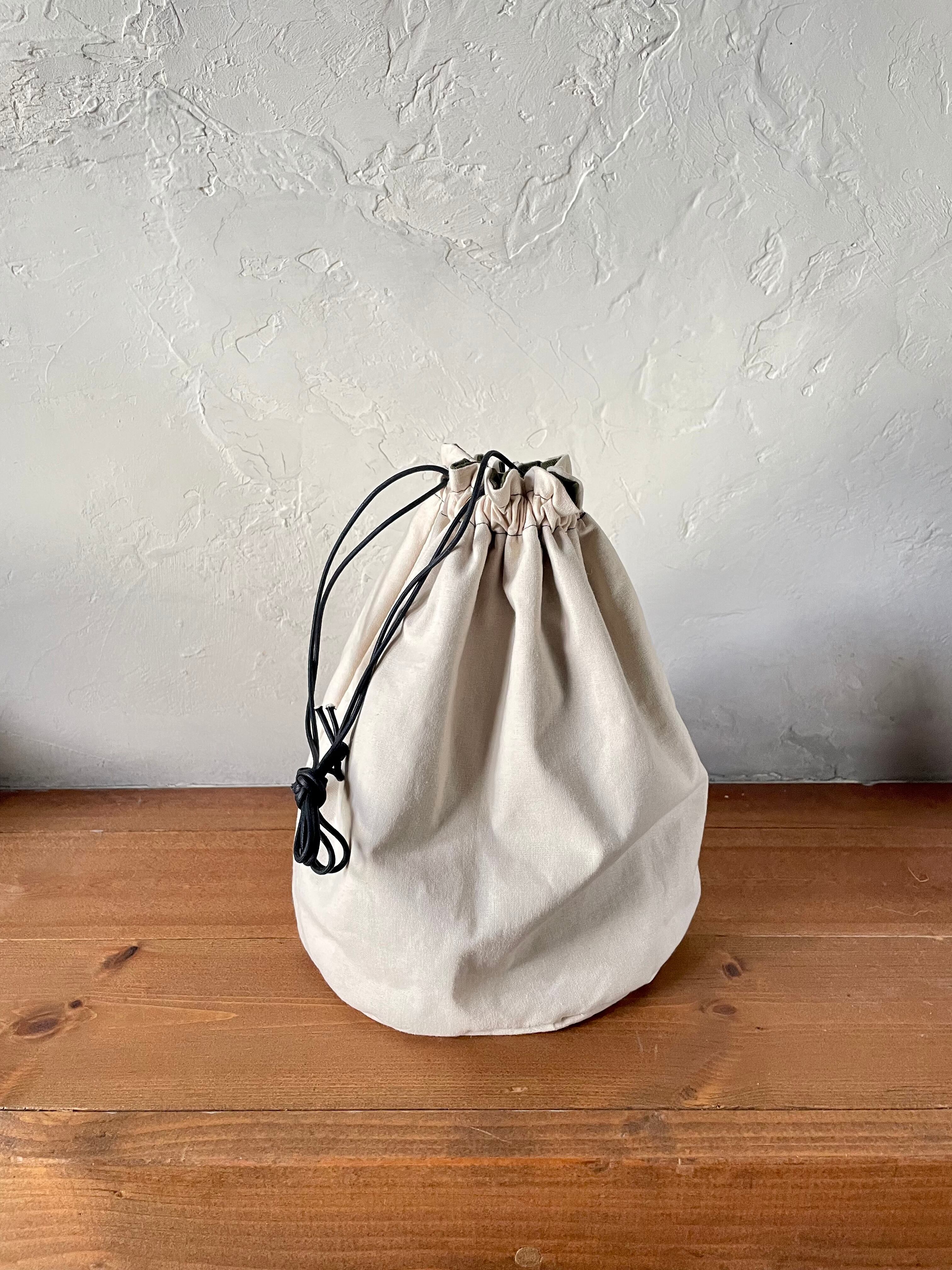 リバーシブル巾着バッグ | CRAFT PRODUCT ＋ K