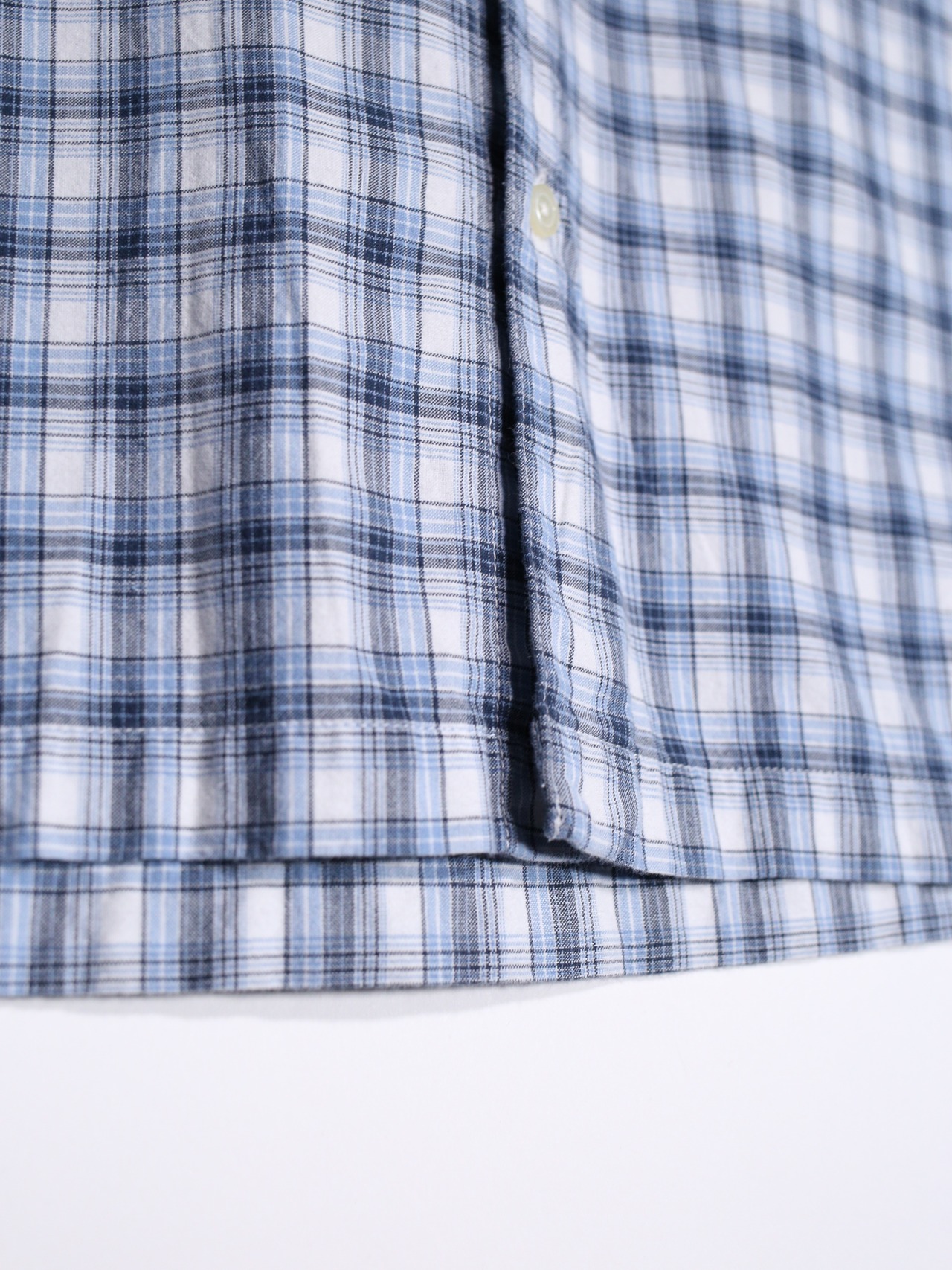 "OLD NAVY" good coloring check over size s/s shirt - 10
