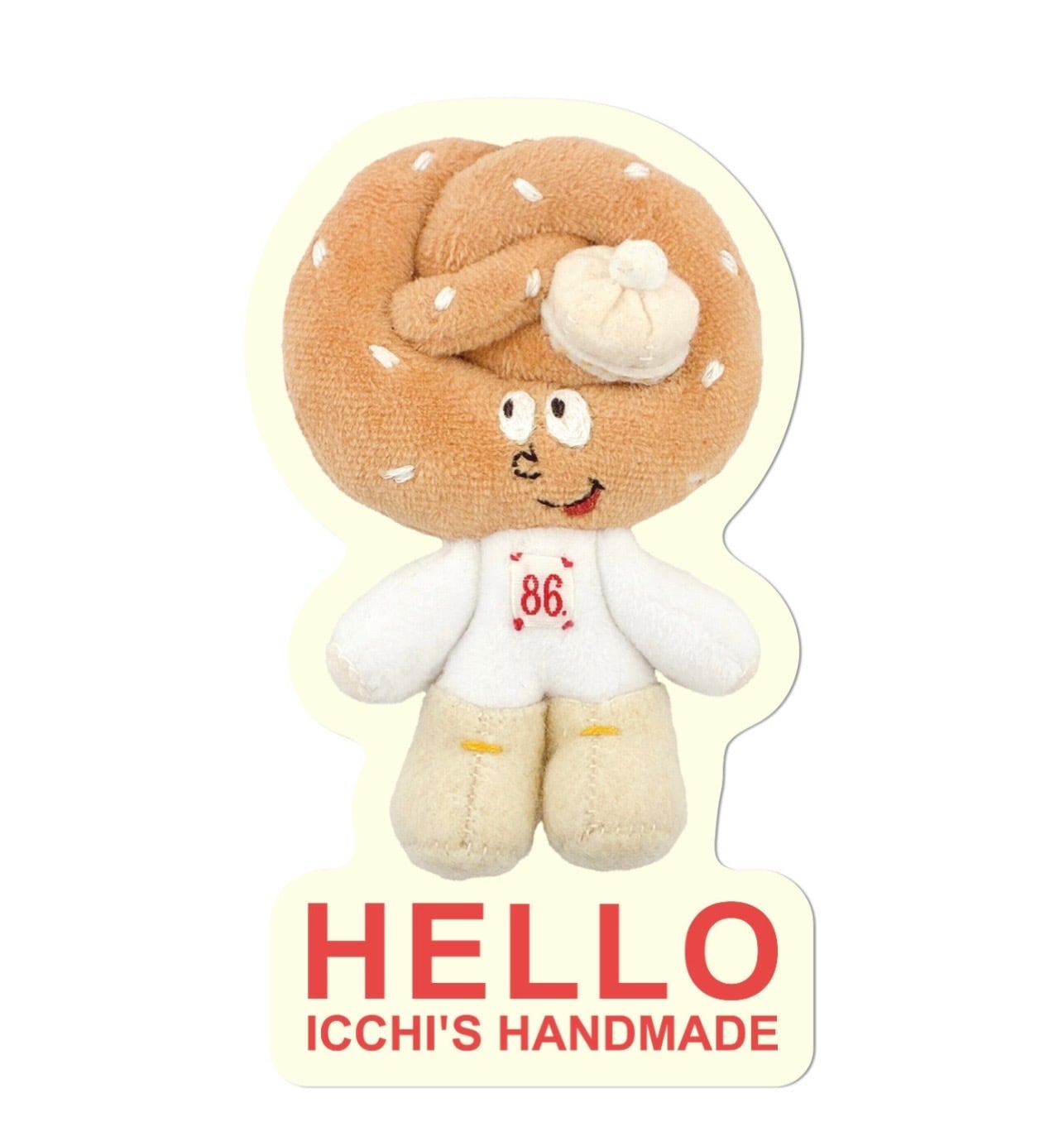 CREATORS CIRCUS ステッカー プレッツェルくん  ICCHI