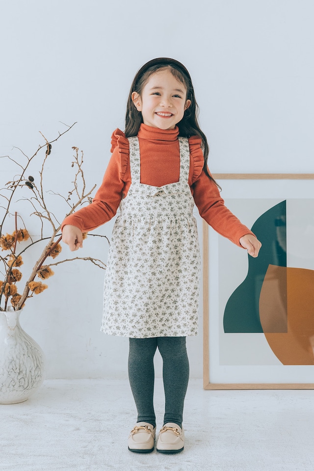 折り返しサス付スカート〈Flower〉