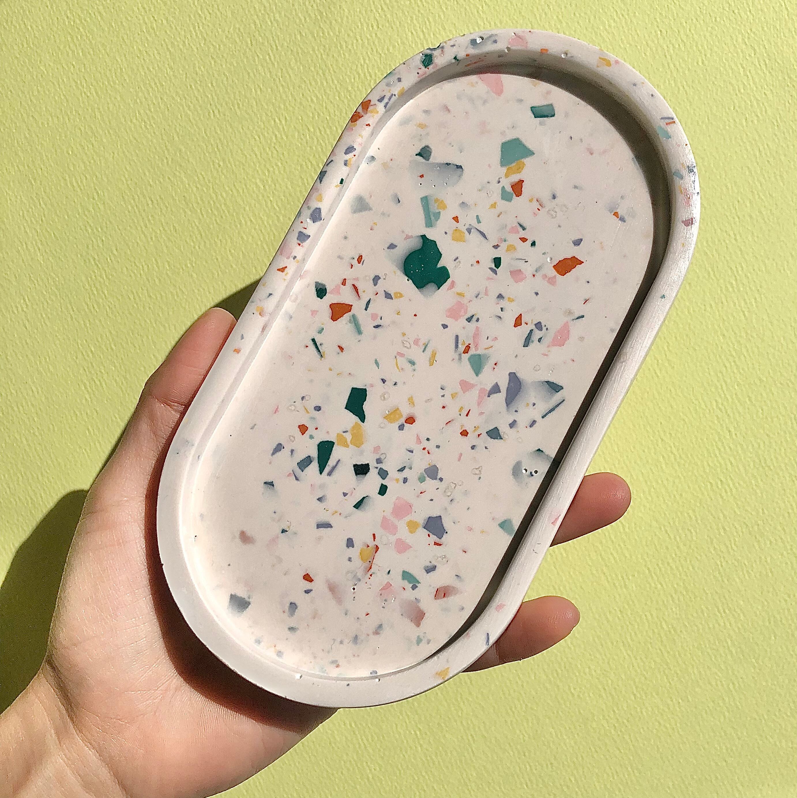 terrazzo テラゾー マルチトレイ アクセサリートレイ 韓国インテリア