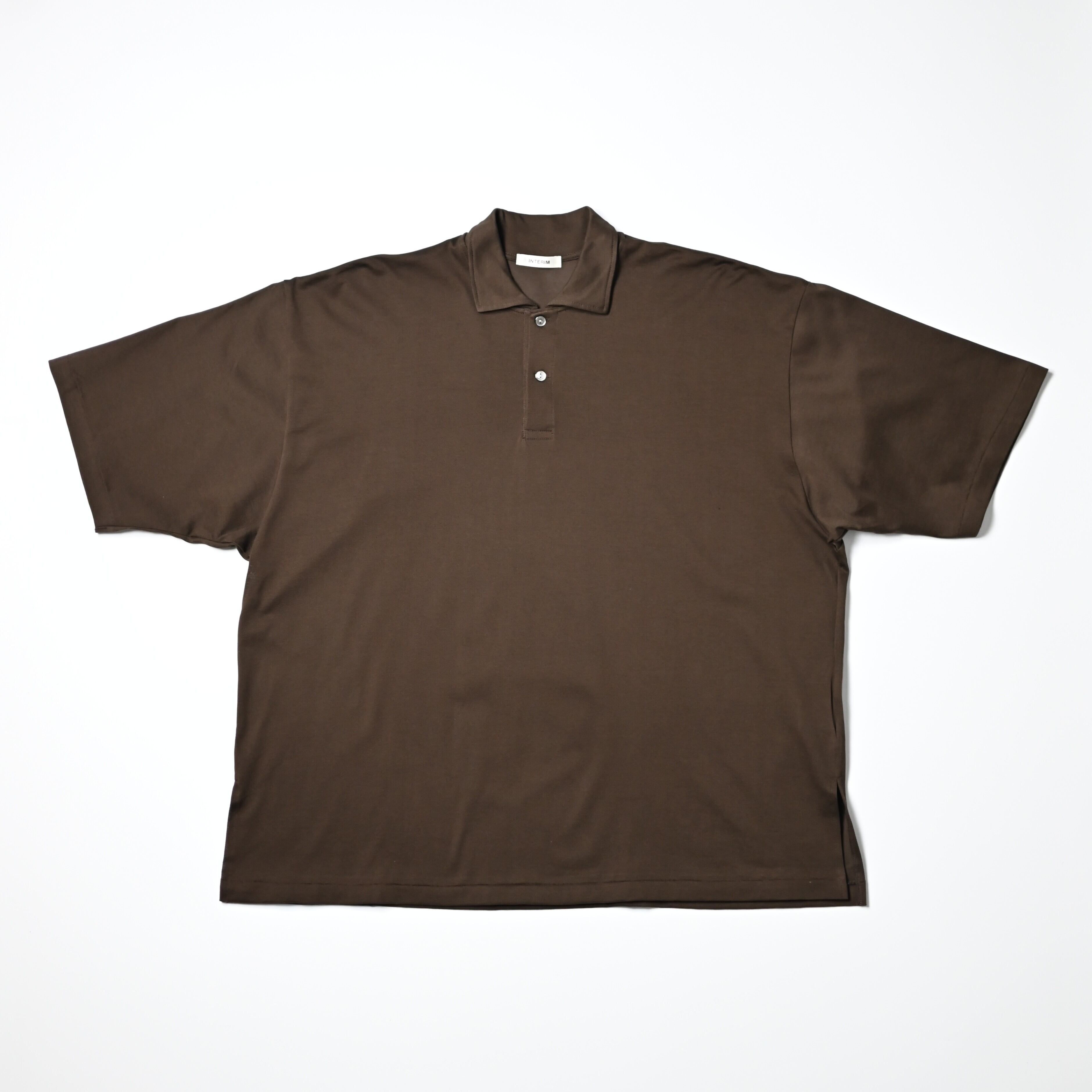 INTERIM / HIGH GAUGE SEA ISLAND PIQUE HYPER BIG POLO SHIRT | GANKO