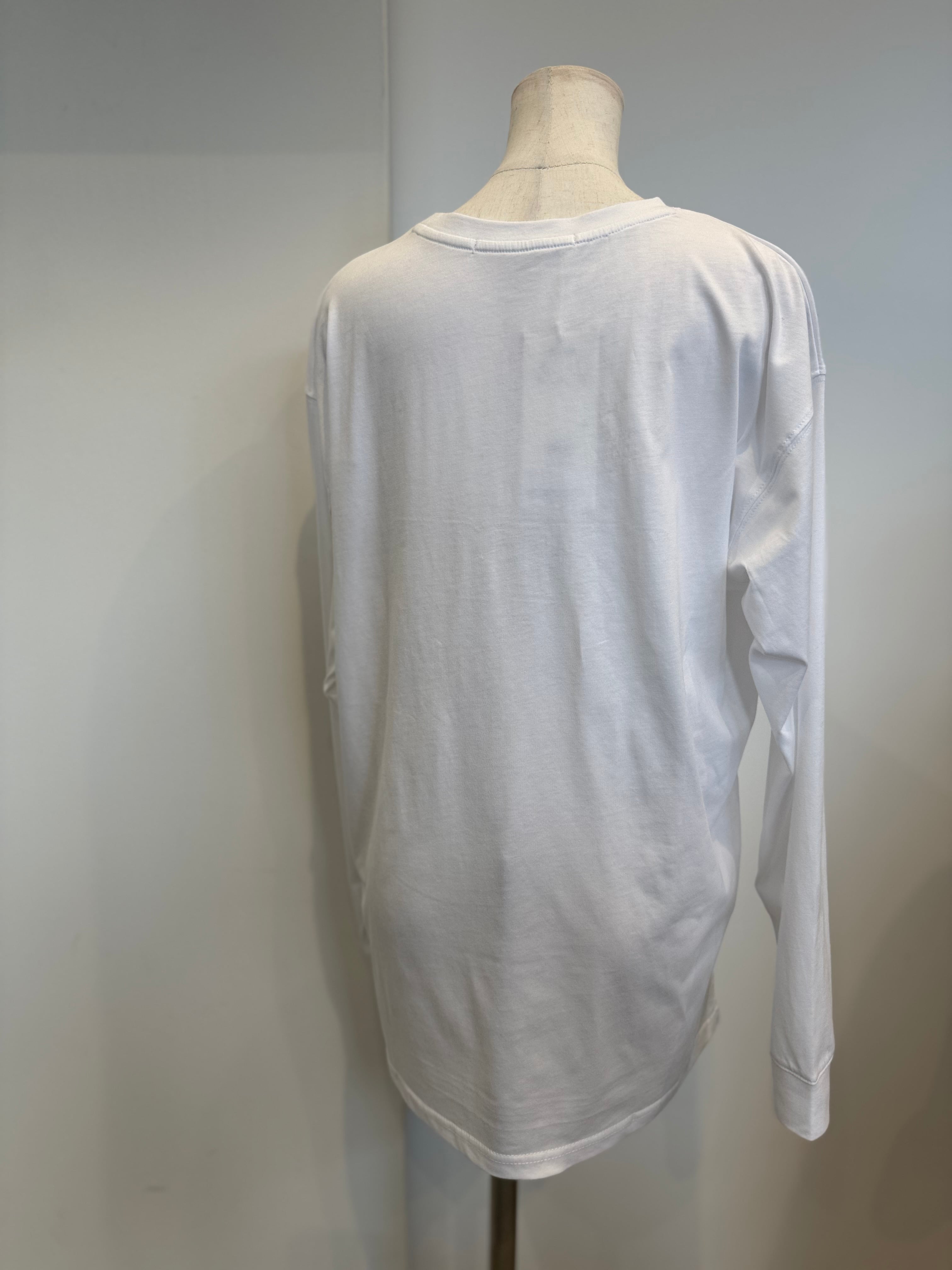 【SELECT】ロゴチェーン刺繍ロンT