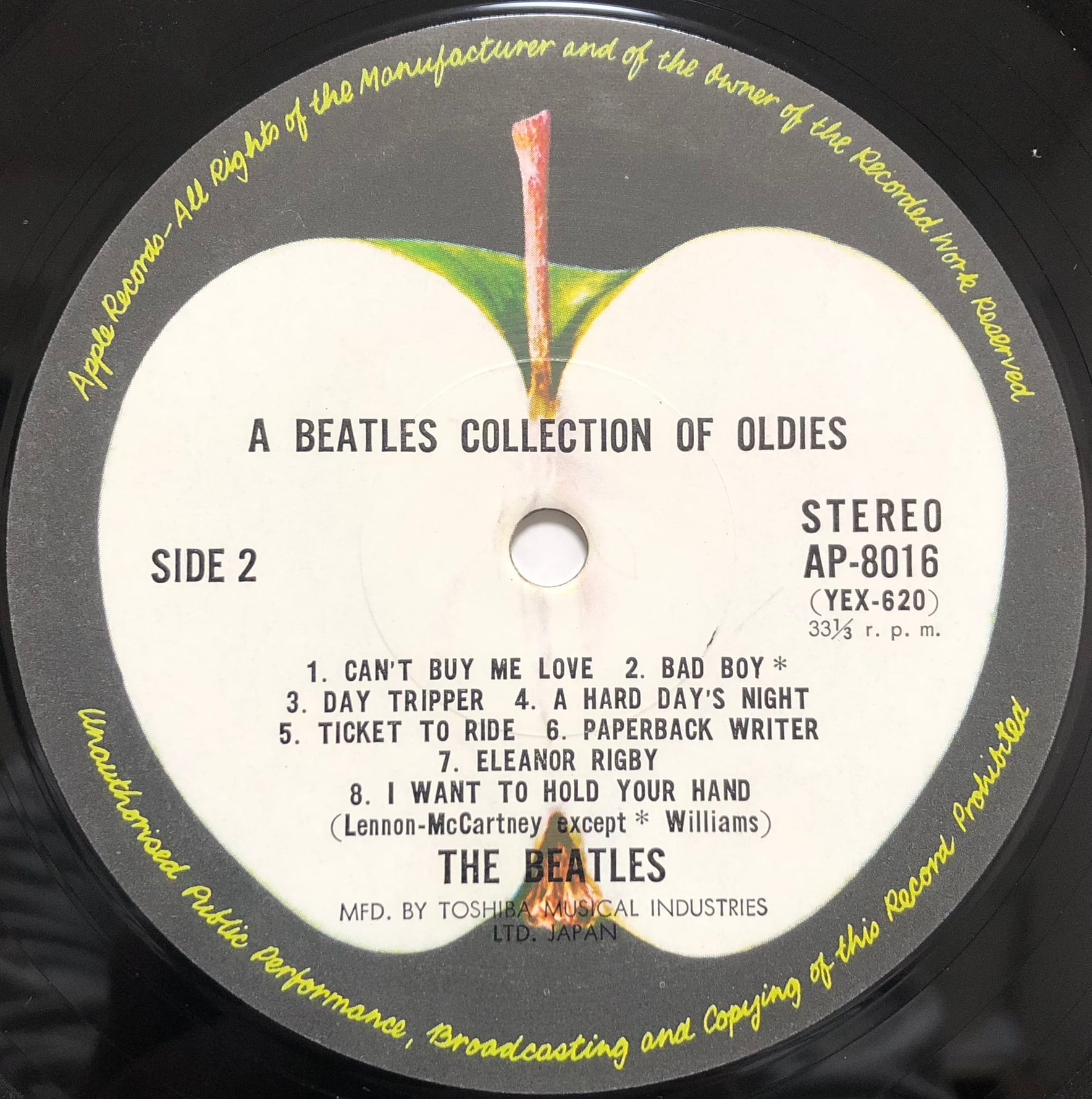 LP】ザ・ビートルズ オールディーズ The Beatles – A Collection Of