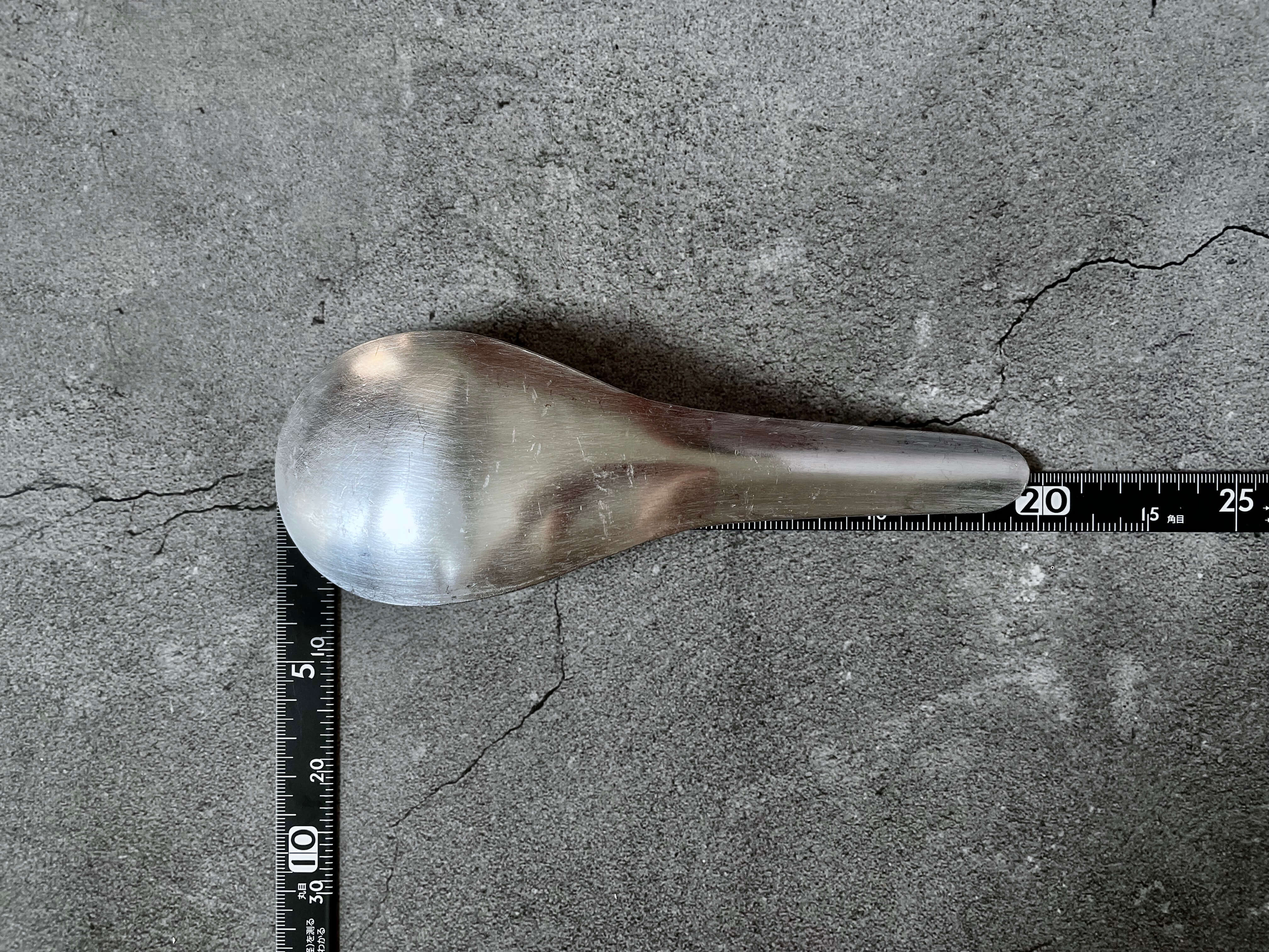 アルミのレンゲ