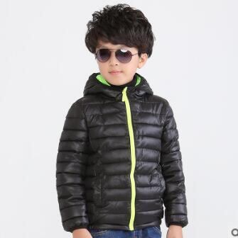 【新作】【送料無料】 2016冬の男の子のダウンジャケットコートファッションフード付きソリッドアウターホワイトダックダウンサイズを選択できます ウィンター 冬物 ソリッドカラー AL expec418464937327