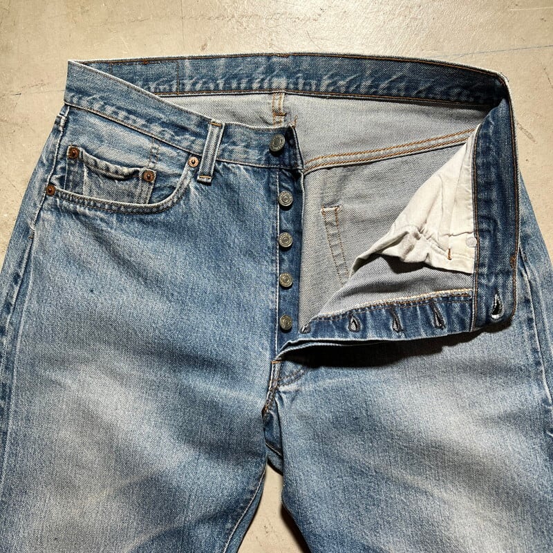 70's Levi's リーバイス 501 66後期 デニムパンツ 赤耳 刻印6 赤タブ