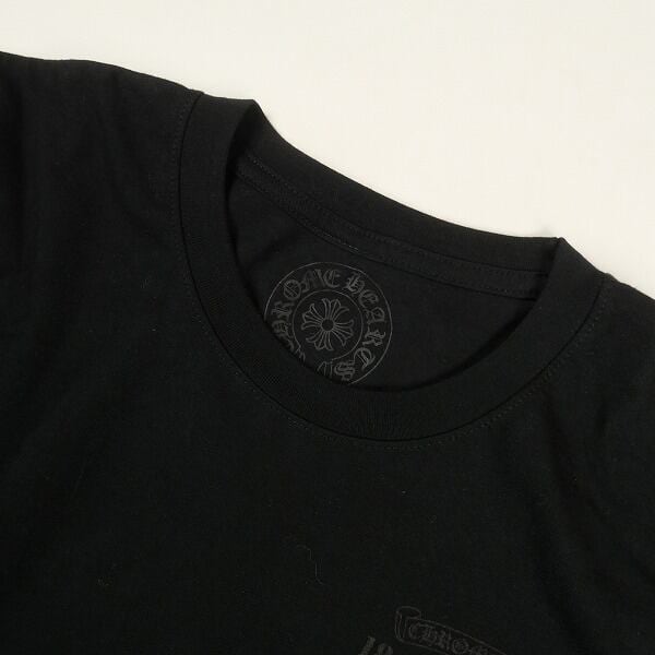 CHROME HEARTS クロムハーツ PARIS 18 AV. MONTAIGNE LS T-SHIRT BLACK