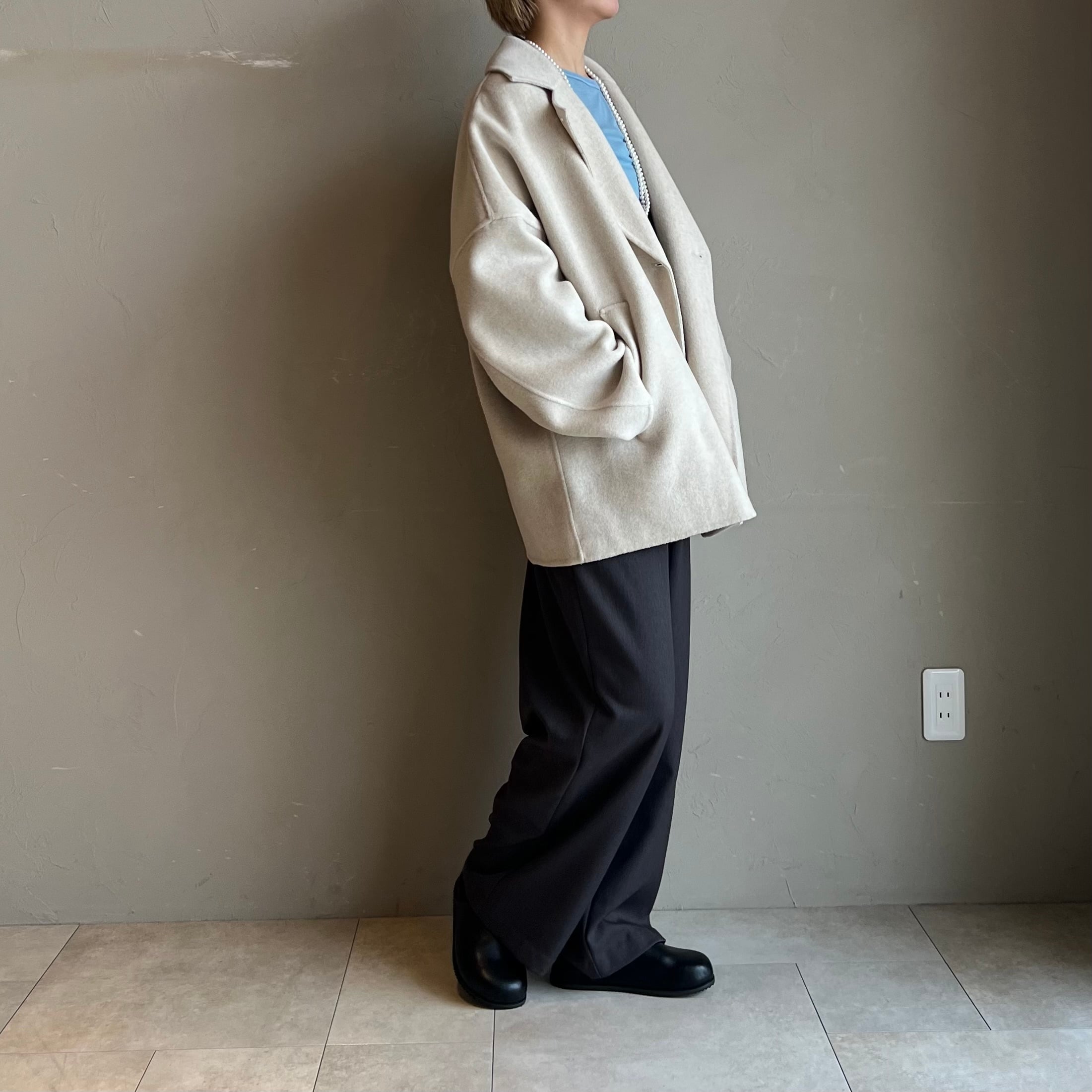 CLOCHE 】ハンドメイドテーラードウールコート | valance 福井