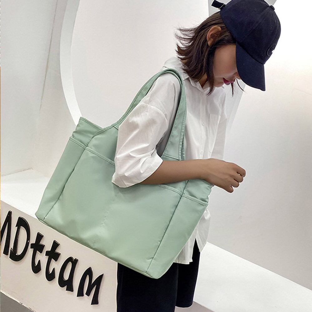 ナイロン トート バッグ レディース 大容量 通勤 通学 A4 大人 シンプル かわいい きれいめ カジュアル 肩掛け マザーズバッグ 大人可愛い 大人女子