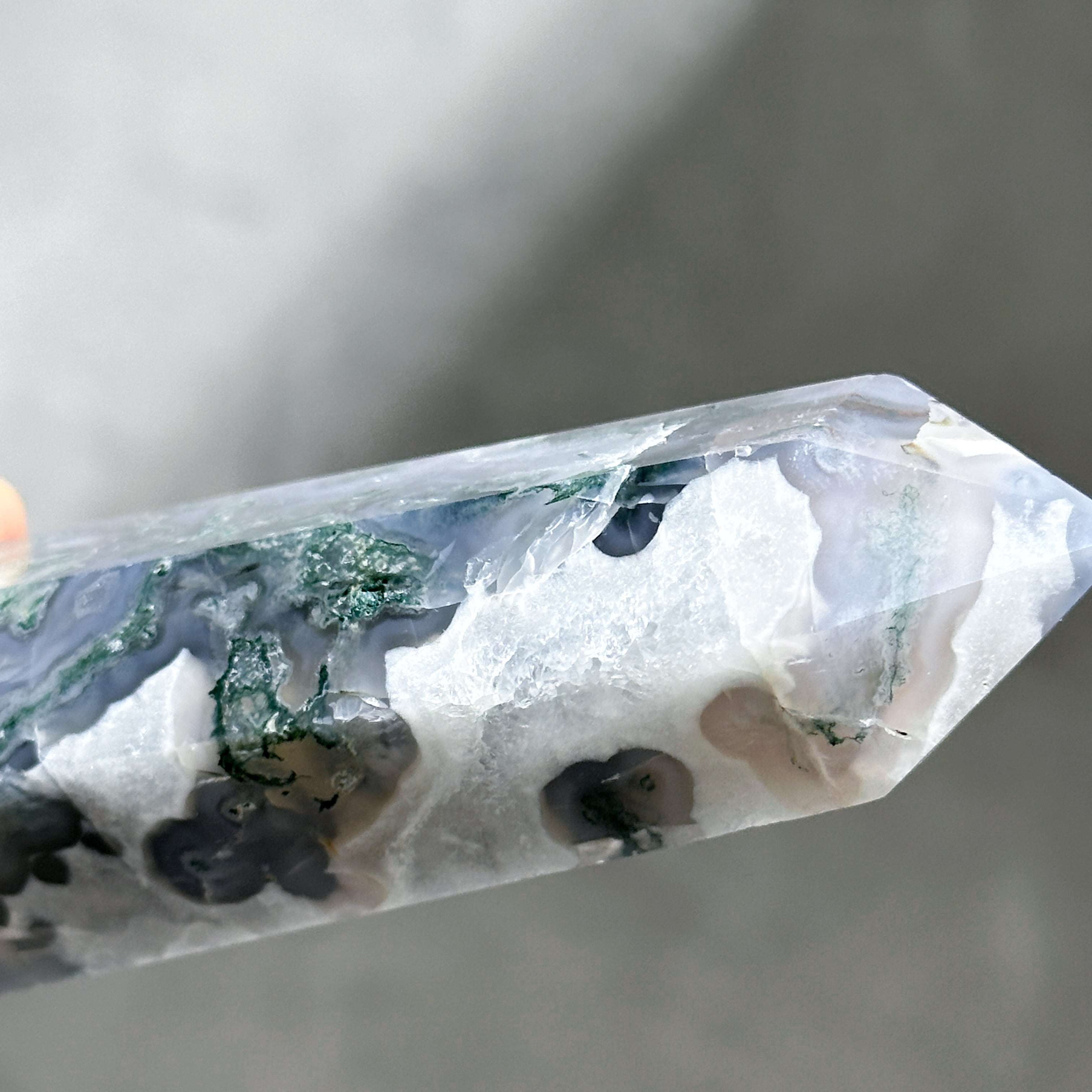 モスアゲート タワー71◇ Moss Agate ◇天然石・鉱物・パワーストーン