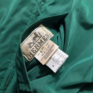 vintage HERMES reversible bomber jacket “automobile”