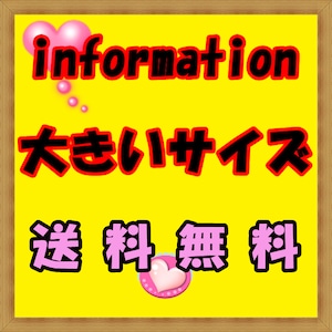 大きいサイズ　全品送料無料　【2週間以内の発送予定】　お知らせページ　レディース