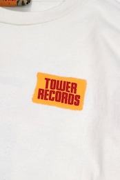 TOWER RECORDS double print t shirt
