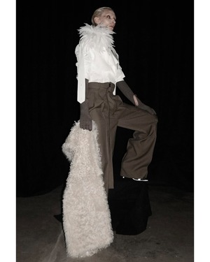 PETER DO　SILK EPAULETTE JACKET