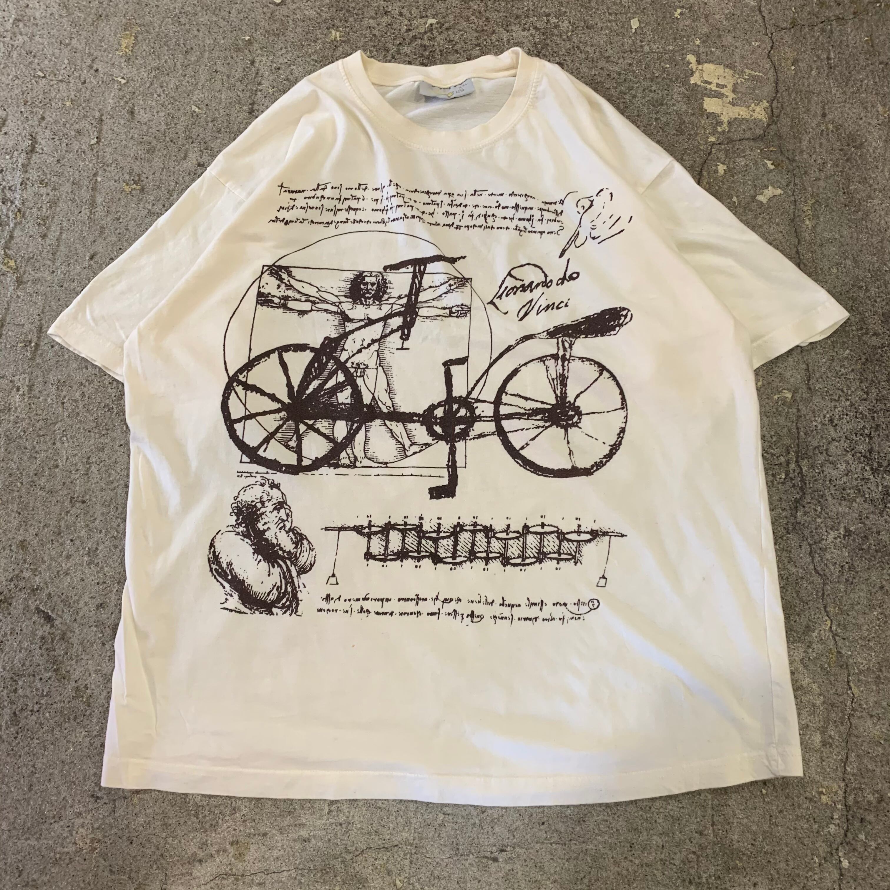 90s〜 Leonardo da Vinci T-shirt | What'z up