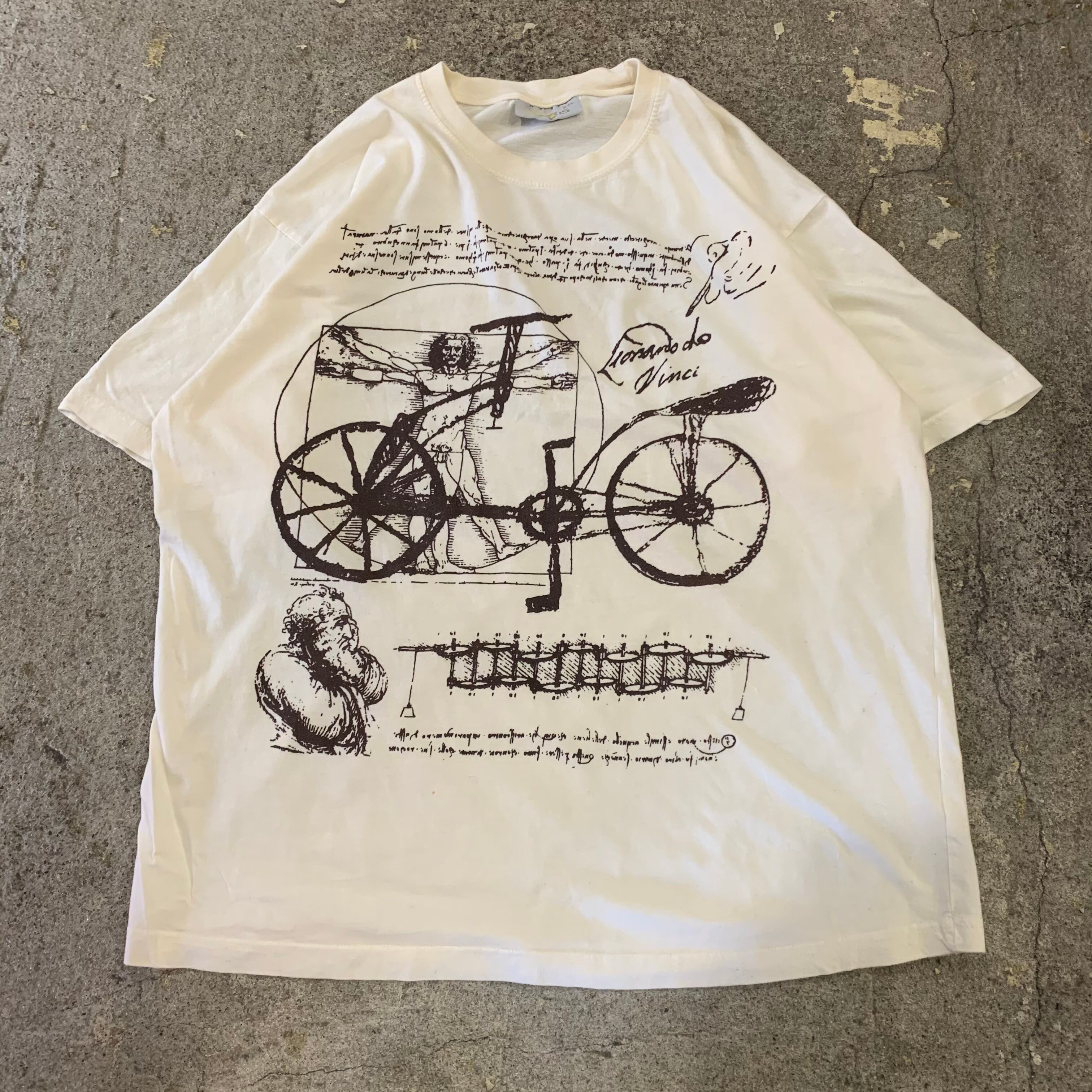 90s〜 Leonardo da Vinci T-shirt | What 