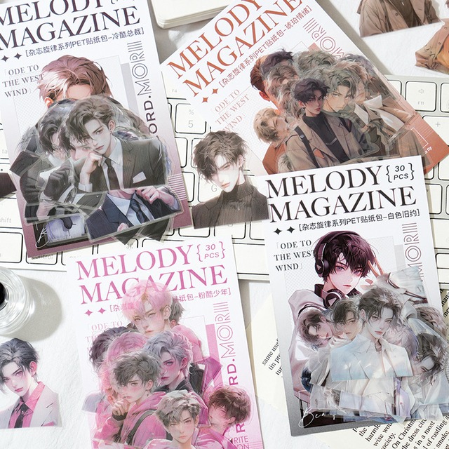 【シール】Magazine Melody