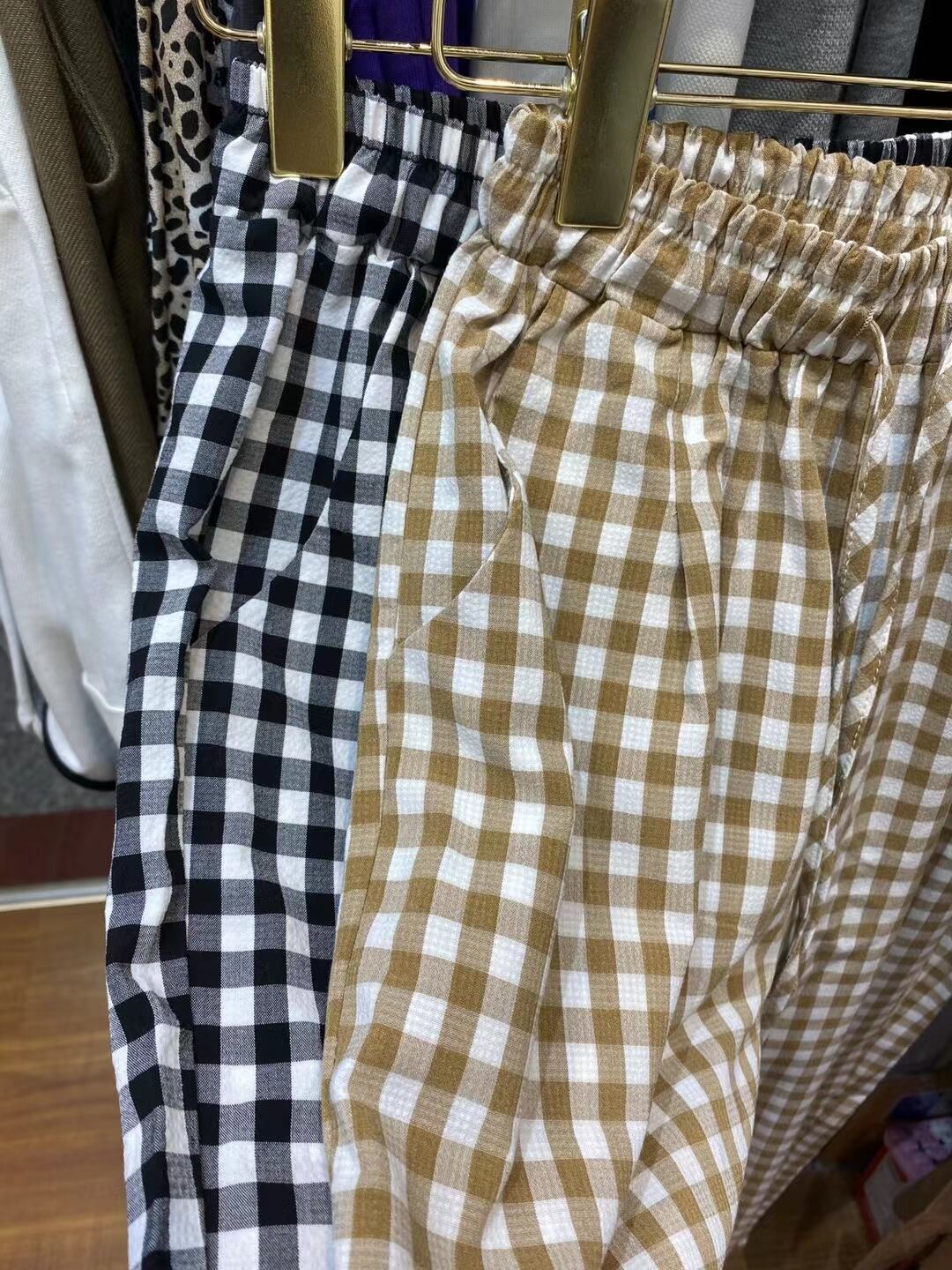 ギンガムチェックパンツ　AJ 33167-6177