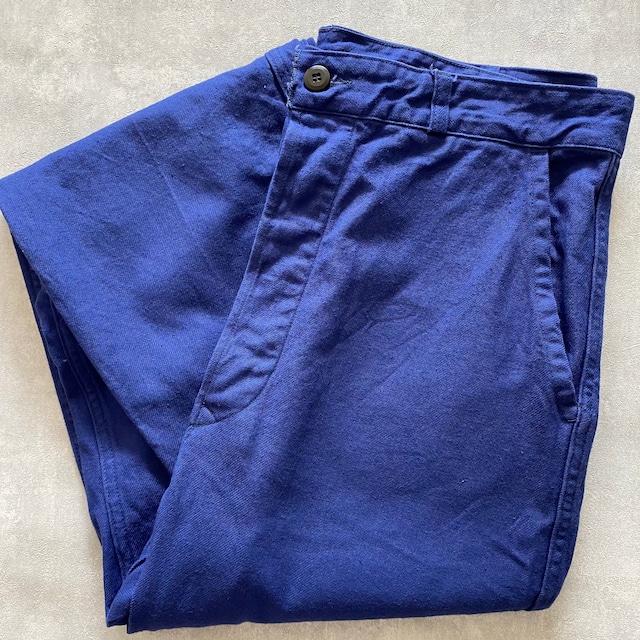 made in France Beaudeux work pant {フランス製　Beaudeuxワークパンツ　古着　メンズ}