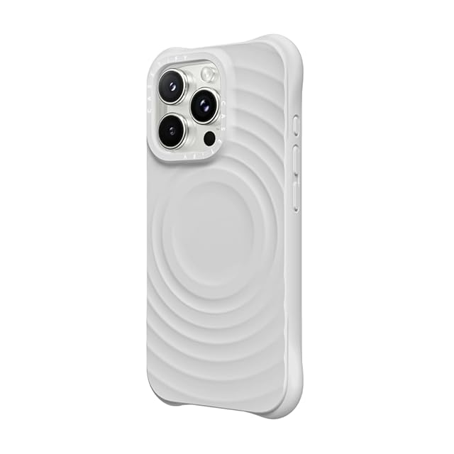 CASETiFY ウェーブ シリコン iPhone 16 Pro Max ケース [波型シリコン