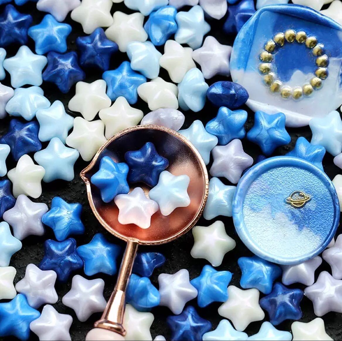 シーリングワックス 星型⑥ 200粒 シーリングワックス 星型⑥ 200粒